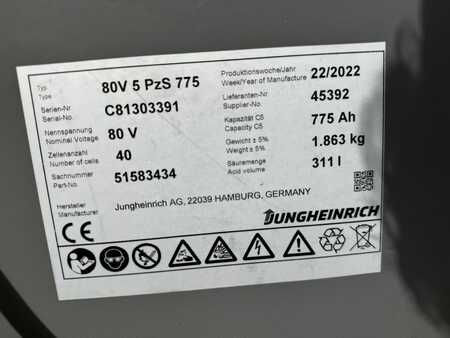 Sähkö - 4 pyör 2016  Jungheinrich EFG 540K G115-350ZT (9)