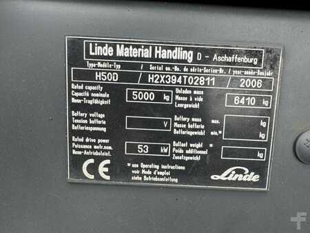 Diesel gaffeltruck 2006  Linde H50D (7)