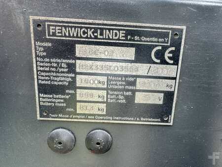3-wiel elektrische heftrucks 2000  Linde E16C Batterie 2023 (8)