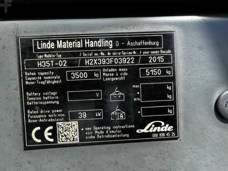 Wózki gazowe 2015  Linde H35T-02 393 EVO (7)