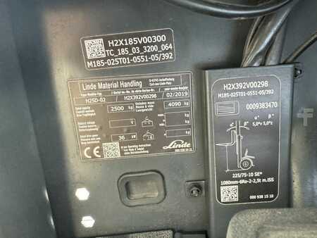 Linde H25D EVO 392