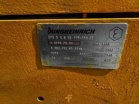 El truck - 3 hjulet - Jungheinrich EFGD 16GE (6)