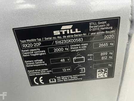 Carrelli elettrici 3 ruote 2020  Still RX20-20P (10)