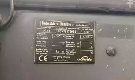 Dieselstapler 2006  Linde H45D 394 (5)