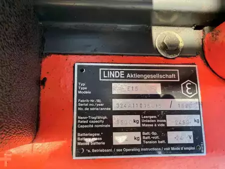 Elektro tříkolové VZV 1990  Linde E15 324 (5)