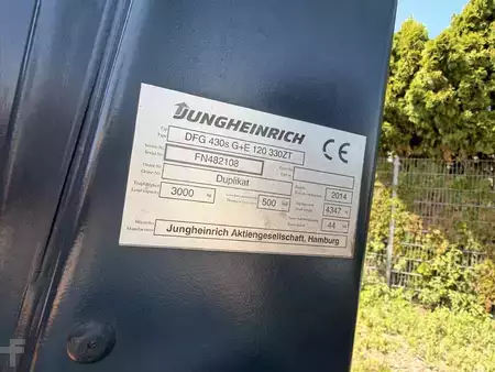 Dieselstapler 2014  Jungheinrich DFG430s (5)