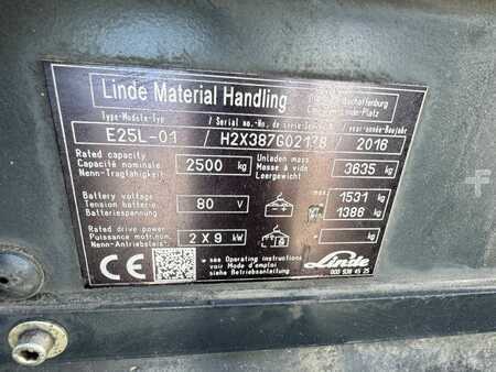 Linde Linde E25L-01 387 Batterie 2022