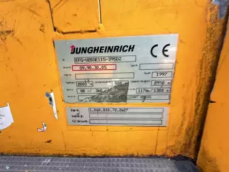 Elektro 4 Rad 1997  Jungheinrich EFG-V20GE115-395DZ (5)