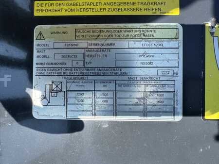 Elektro 3 Rad 2017  Mitsubishi FB18PNT (4)