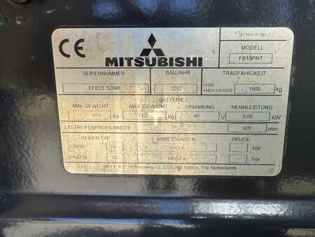 Elektro 3 Rad 2017  Mitsubishi FB18PNT (8)