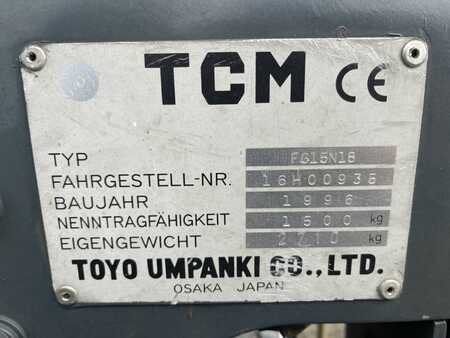 LPG heftrucks 1996  TCM FG15N18 (3) 