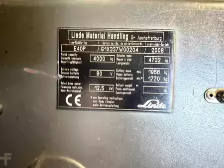 Elektro 4 Rad 2008  Linde E40P (6)