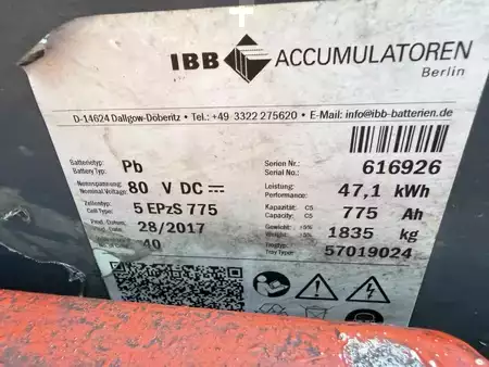 Elektro 4 Rad 2008  Linde E40P (7)