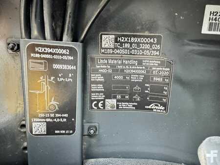 Dieselstapler  Linde H40D-02 394 (9)