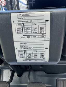Dieselstapler 2014  Jungheinrich DFG 435 G+E120-600DZ (7)