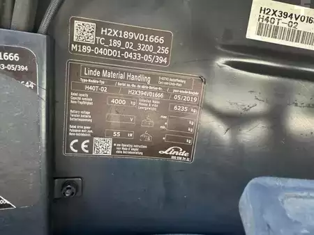 Treibgasstapler 2019  Linde H40T-02 (10)