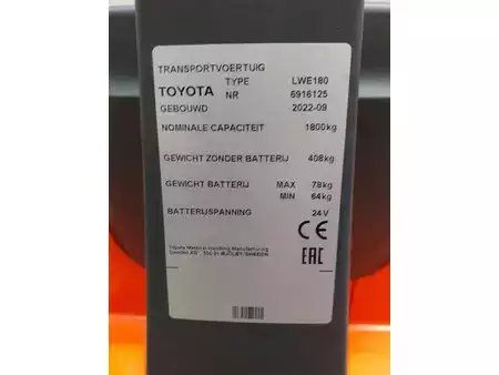 Transpallet elettrici 2022  BT LWE180 (7)