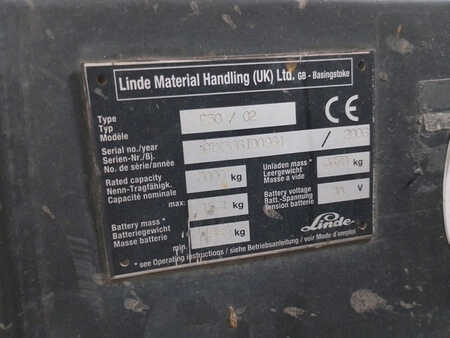 4-wiel elektrische heftrucks 2006  Linde E30/02 (3)
