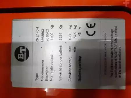 Skjutstativtruck 2018  BT RRE140H (10)