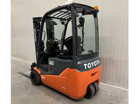 Carrelli elettrici 4 ruote 2017  Toyota 8FBE20T (2)