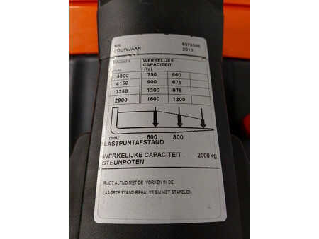 Stacker stå på 2015  BT SPE160L (2)