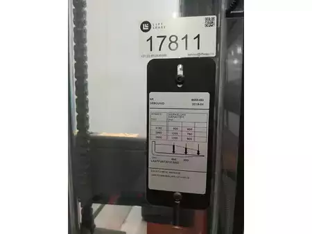 Apilador conductor incorporado 2019  BT SWE120XR uitschuifbare mast (3)