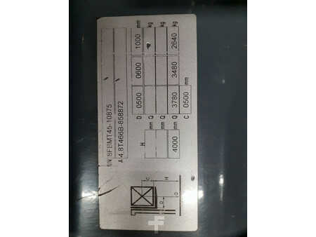 Elektro 4 Rad 2022  Toyota 8FBMT45 (11)