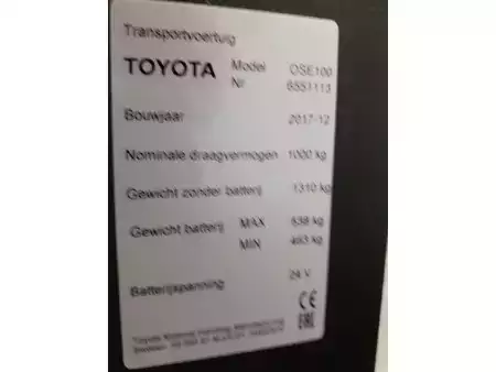 Vertikal-Kommissionierer 2017  Toyota OSE100 (13)