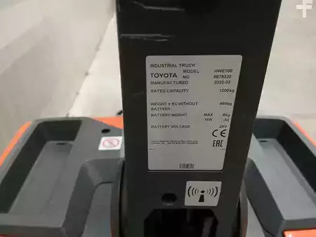 Stapelaars met staplatform  Toyota HWE100 (4)