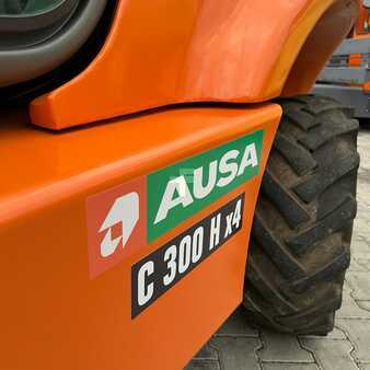 Čtyřcestný vysokozdvižný vozík 2018  Ausa [UltraForklifts] C300H 4x4 *Like New* Off Road // Kubota Engine // (10)