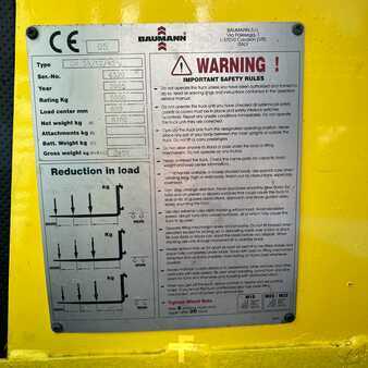 Boční vysokozdvižný vozík 2005  Baumann [UltraForklifts] DX50/12/45 (16)