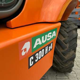 Carretilla de 4 vías 2018  Ausa [UltraForklifts] C300H 4x4 *Like New* Off Road // Kubota Engine // (10)