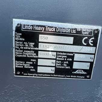 Wózki widłowy boczny 2004  Linde S50D (10)