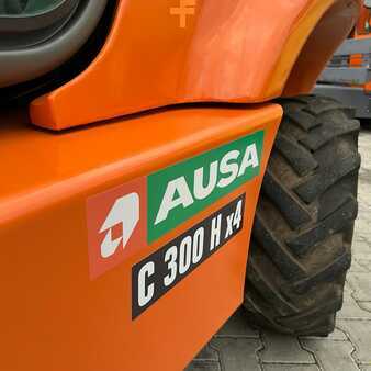 Carretilla de 4 vías 2018  Ausa [UltraForklifts] C300H 4x4 *Like New* Off Road // Kubota Engine // (10)