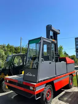 Tugger-train-trailer 2005  Linde S50D (1)
