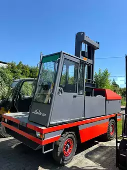 Tugger-train-trailer 2005  Linde S50D (2)