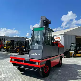 Tugger-train-trailer 2005  Linde S50D (1)