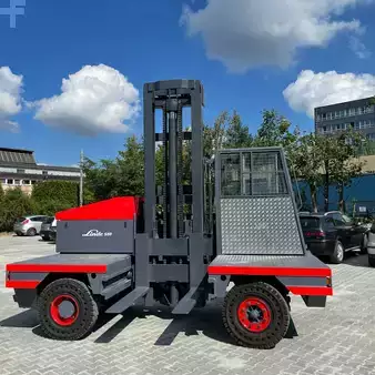 Tugger-train-trailer 2005  Linde S50D (2)