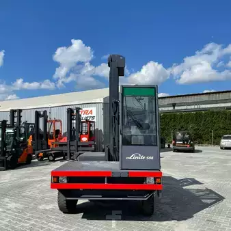 Tugger-train-trailer 2005  Linde S50D (6)