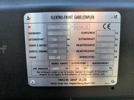 Eléctrica de 3 ruedas 2025  HC (Hangcha) CPD15 (3)