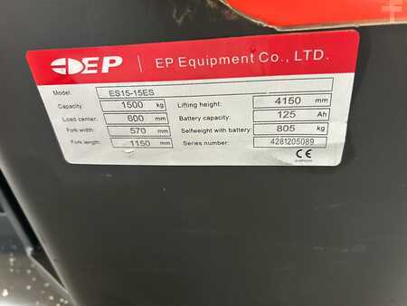 Stacker pedestre - EP Equipment ES15-15ES (5)