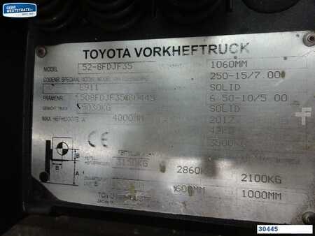 Diesel heftrucks 2012  Toyota 52-8FDJF35 (6)