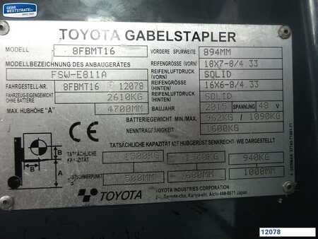 Toyota 8FBMT16