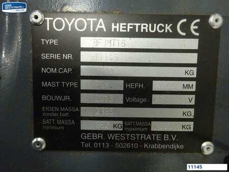 Elektryczne 4-kołowe 2013  Toyota 8FBMT16 (8)