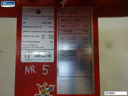 Chariots à mât rétractable 2005  Toyota RR B3 (7)