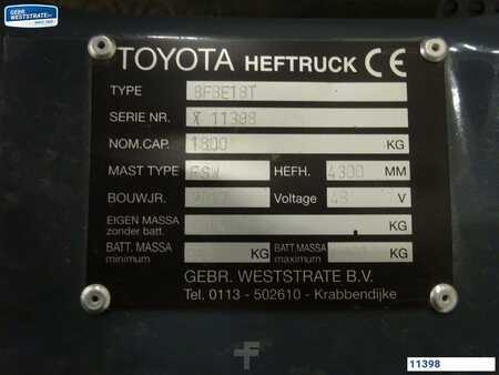 Eléctrico - 3 rodas 2017  Toyota 8FBE18T (8)