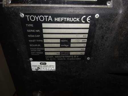4-wiel elektrische heftrucks 2005  Toyota 7FBMF18 (1)