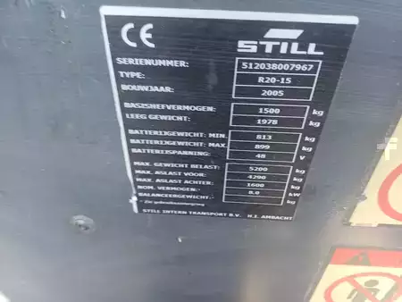 El truck - 3 hjulet 2005  Still R20-15 (8)
