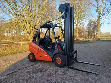 Diesel gaffeltruck 2008  Linde h35d (3)