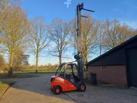 Diesel gaffeltruck 2008  Linde h35d (6)